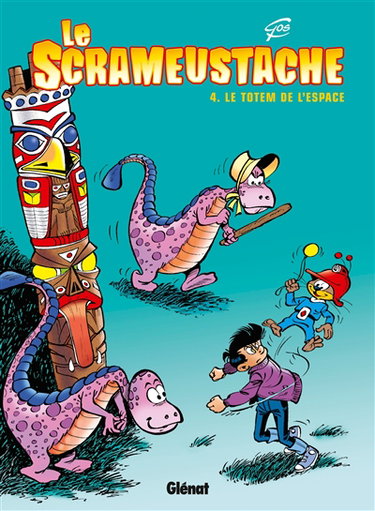Couverture de Le Scrameustache. Vol. 04. Le totem de l'espace