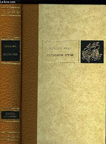 Couverture de Gordon Pym. par Edgar Poe