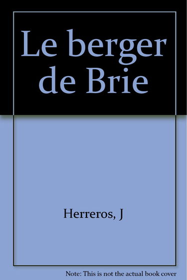 Le berger de Brie