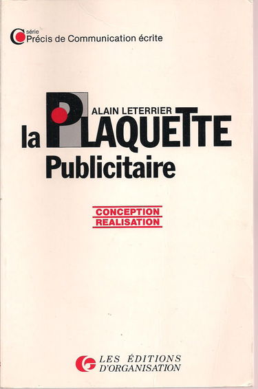 La Plaquette publicitaire : conception, réalisation