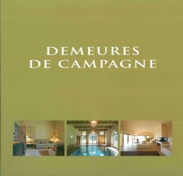 Couverture de DEMEURES DE CAMPAGNE par Collectif