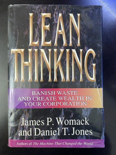 Couverture de Lean Thinking, 1st ed.