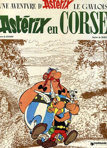 Couverture de Astérix en Corse