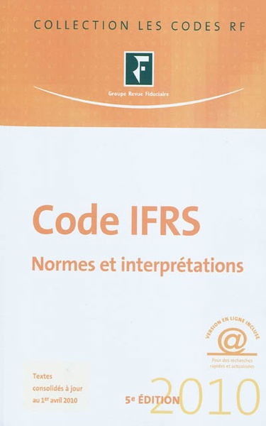 Code IFRS : normes et interprétations