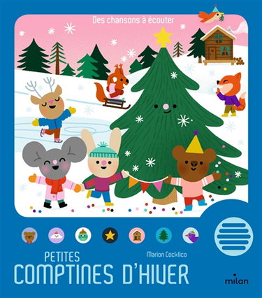 Couverture de Petites comptines d'hiver
