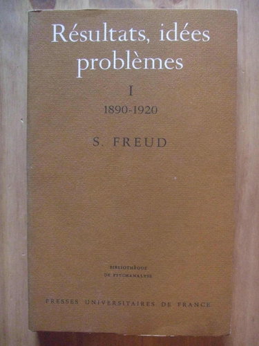 Couverture de Résultats idees problem I 1890 1920