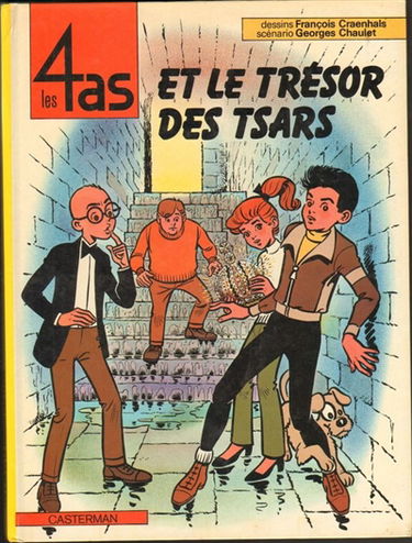 Les 4 as. Vol. 21. Les 4 as et le trésor des tsars