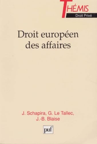 Droit européen des affaires