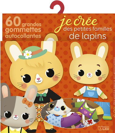 Couverture de Je crée des petites familles de lapins