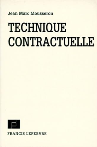 Technique contractuelle