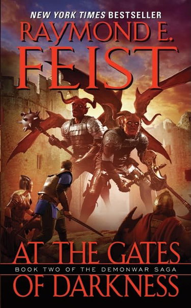 Couverture de At the Gates of Darkness: Book Two of the Demonwar Saga-