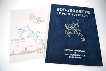 Couverture de Bob et Bobette, nᵒ 224 : Le petit postillon