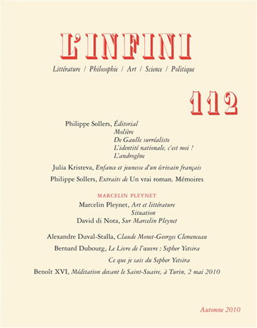 Infini (L'), n° 112