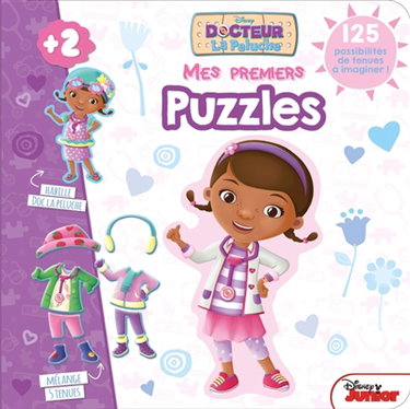 Couverture de Doc La Peluche : mes premiers puzzles par Walt Disney company