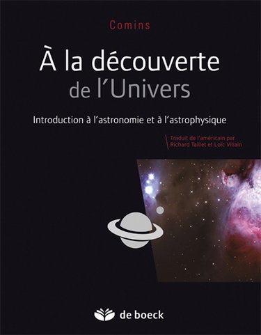 A la découverte de l'Univers : introduction à l'astronomie et à l'astrophysique