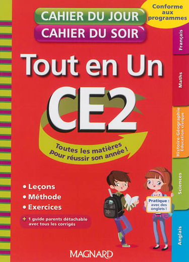 Tout en un, CE2 : toutes les matières pour réussir son année !