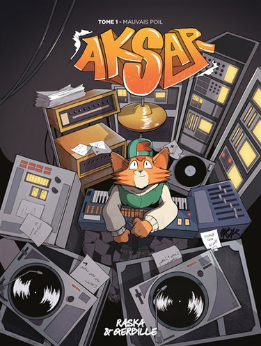 Couverture de Aksar. Vol. 1. Mauvais poil