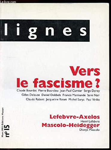 Lignes, n° 15. Vers le fascisme ?