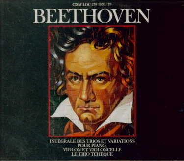 Couverture de Intégrale des trios et variations pour piano, violon et violoncelle