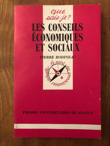 Les Conseils économiques et sociaux