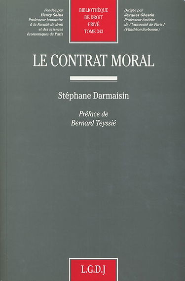 Le contrat moral