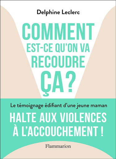 Comment est-ce qu'on va recoudre ça ?