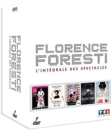 Couverture de Florence Foresti-L'intégrale des Spectacles-7 DVD