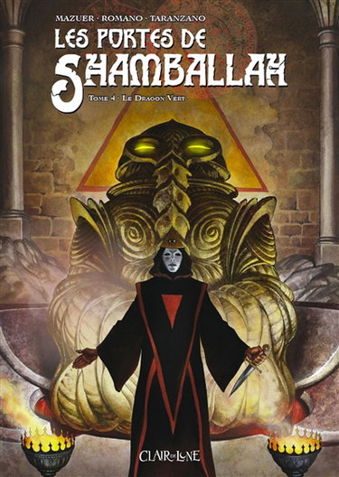 Couverture de Les portes de Shamballah. Vol. 4. Le dragon vert
