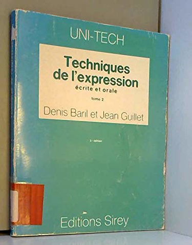 Techniques de l'expression écrite et orale