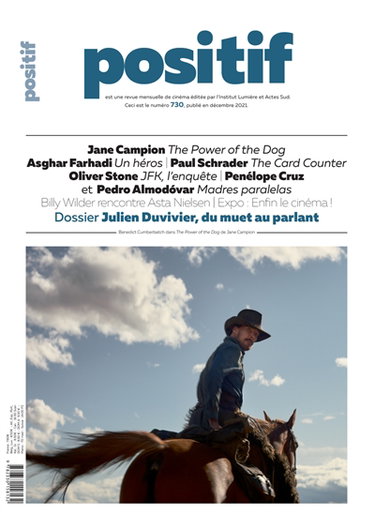 Couverture de Positif, n° 730. Julien Duvivier, du muet au parlant par Collectif
