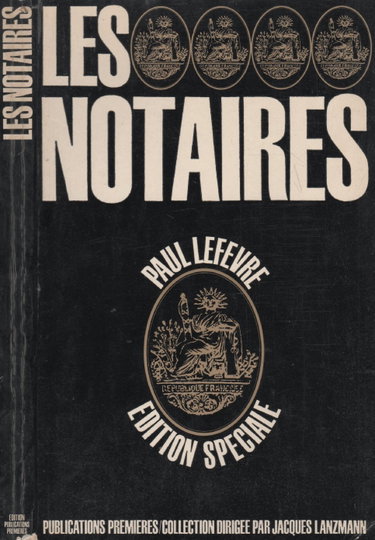 Couverture de Les notaires