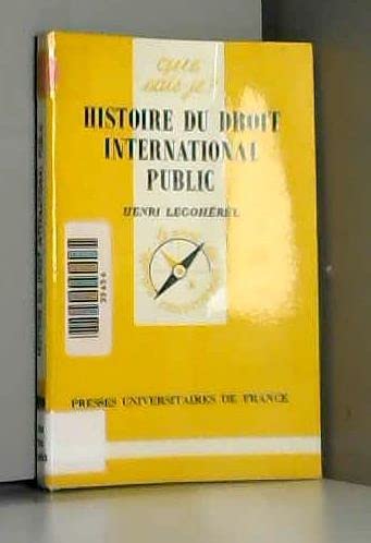 Histoire du droit international public