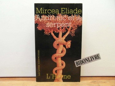 Couverture de Andronic et le serpent par Mircea Eliade