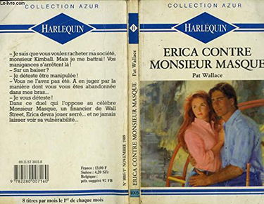 Erica contre Monsieur Masque (Collection Azur)