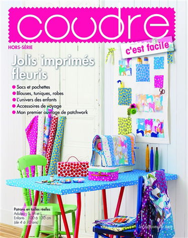 Coudre c'est facile, hors-série, n° 12. Jolis imprimés fleuris