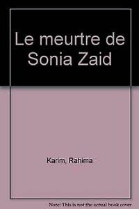 Le meurtre de Sonia Zaid
