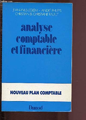 Analyse comptable et financière
