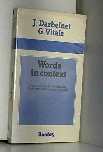 Words in context voca percep engl ae 092193