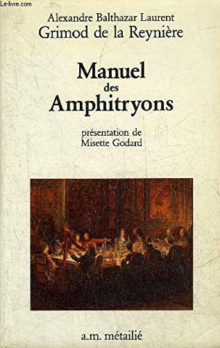 Manuel des amphitryons