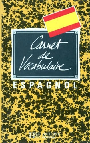 Carnet de vocabulaire espagnol