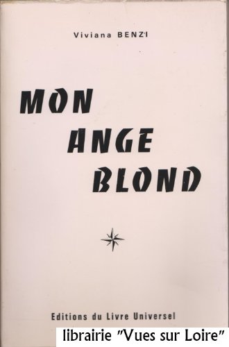 Couverture de Mon ange blond