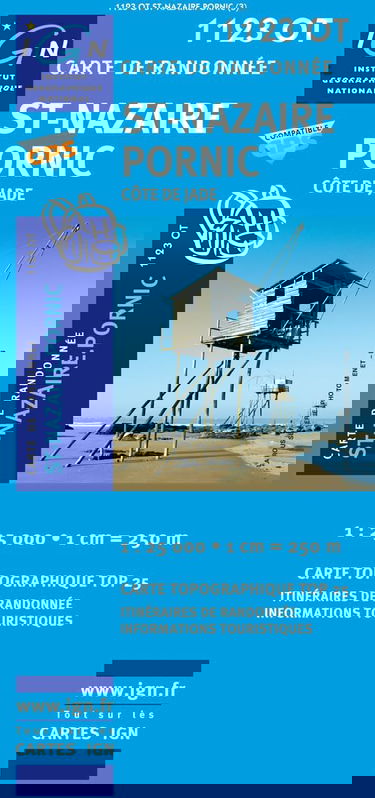 St-Nazaire / Pornic / Côte de Jade gps (1123OT)