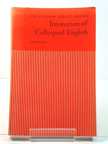 Couverture de Intonation of Colloquial English