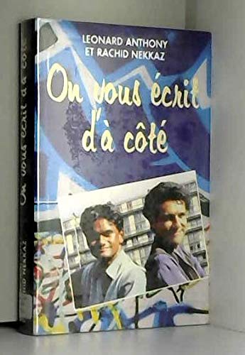 Couverture de On vous écrit d'à côté