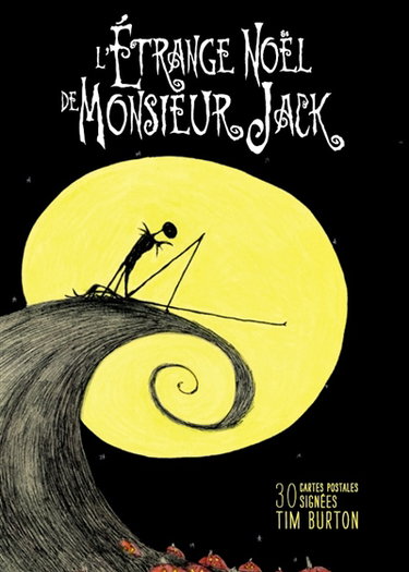 Couverture de L'étrange Noël de monsieur Jack : 30 cartes postales signées Tim Burton par Tim Burton