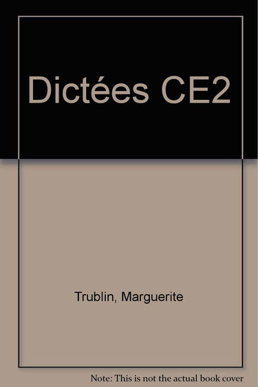 Dictées : CE2