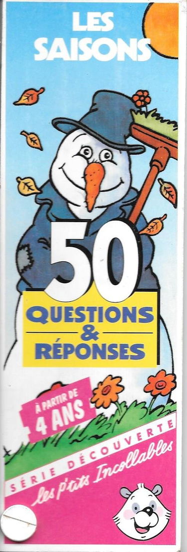 Les P'tits Incollables Découverte les Saisons
