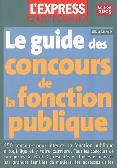 Le guide des concours de la fonction publique