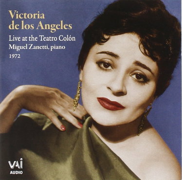Couverture de Victoria de Los Angeles Live in Recital
