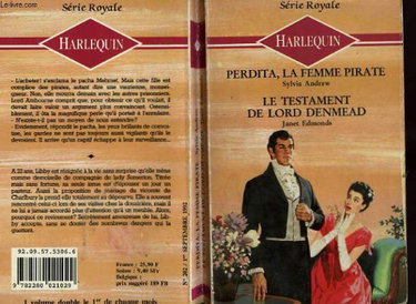Couverture de Perdita la femme pirate suivi du testament de lord denmead (perdita - the denmead inheritance)